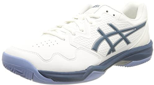 ASICS Herren Gel-Dedicate 7 Tennis Shoes, White, 46.5 EU