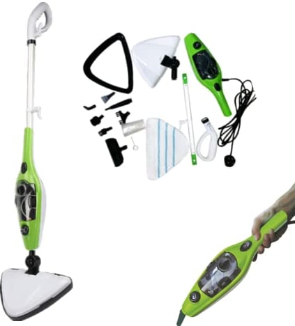 Steam Mop and Handheld Steam Cleaner 10-in-1 1300W Multifunction Steam Mop, for Kitchen Cars Windows, Carpet Cleaner
