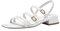 Tamaris Femme Damen 1-1-28133-20 Sandale, Blanc, 38 EU
