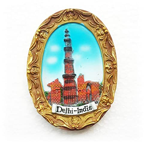Delhi India Magnet für Küche, Kühlschrank, dekoriert, Magnet