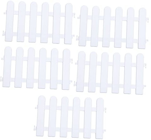 Yardwe 5 Stück Kunststoff Terrasse Grenze Garten Lattenzaun Für Dekorative Garten Einfassung