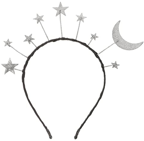 1 Stück Kopfschmuck Sterne Haarreif Geburtstagsfeier Mond Stirnband Stern Haarschmuck Für Party Cosplay Kostümzubehör Haarband