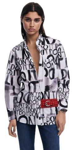 Desigual CAM_DEMÉTER, 2000 Black, L