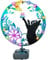FOMOMDI Solar Garden Lights, Metal Cat Decorative Stake, Waterproof, Garden Yard Lawn Outdoor Ornament, Gift for Cat Lover