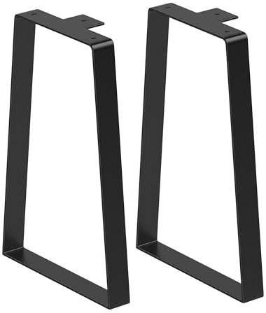 TITECK 16 inch Metal Table Legs, Century Modern Style, Hairpin Coffee Table Legs, 40cm Bench Furniture Legs, Set of 2