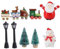 Weihnachtsmann-Figuren, Weihnachtsbaum-Figur, Holzfiguren, Weihnachtsfiguren, Landschafts-Ornamente für Kinder, Frauen, Männer, junge Menschen, ältere Menschen