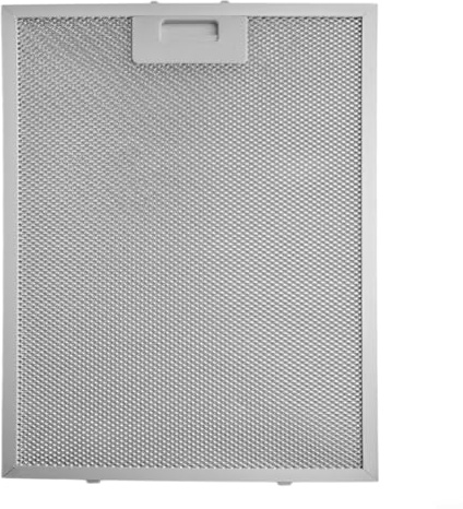 NbgrvB Filtre de hotte 400 x 275 x 9 mm, filtre à graisse en métal, filtre à grille en aluminium pour hotte aspirante, 5 couches