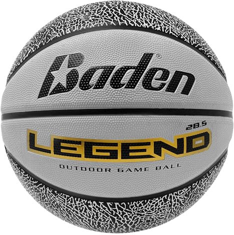 Baden Legend Basketball - langlebiger Basketball für Kinder und Erwachsene - für Freizeit und Training, 6