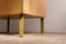 Metal Furniture Legs Set of 2 – Heavy Duty Industrial Table Feet for Bench, Console, Sideboard, Coffee Table – DIY Modern Steel Supports (Black/White/Silver/Gold/Chrome/Cream) (Black, H15cm x W30cm)