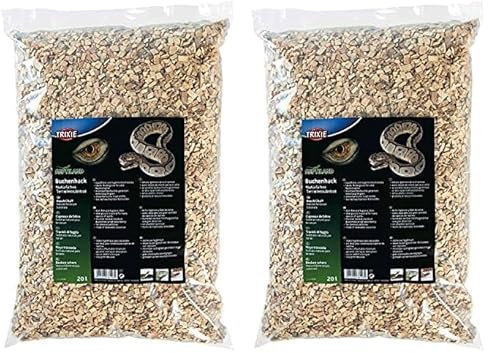 Reptiland - Copeaux De Hêtre pour Terrarium - 20 litres (Lot de 2)