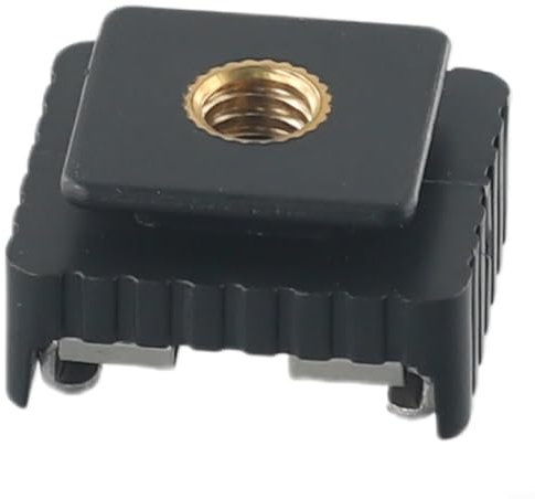 Hot Shoe Mount Adapter for Canon Flashes, Works with 580EXII, 580EX, 550EX, and More