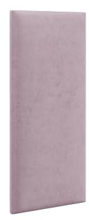 LIKMA Wandkissen Stoff Polsterpaneel Helles Lila 70x40 cmGepolstert Wandkissen Bett Polsterpaneel Wandpolster Wandschutz Polstert Paneel Lendekissen Modernes Kopfteil Kopfenden Stoff: Riviera 62