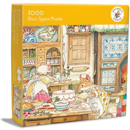 Museums & Galleries Brambly Hedge Jigsaw Puzzle - 1000 Piece Puzzles for Adults - Beautiful Illustrated Storybook Scene - Gift for Nature & Book Lovers