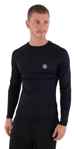 Hurley Herren Men's Long-Sleeved Surf Lycra - Icon Circle Vest