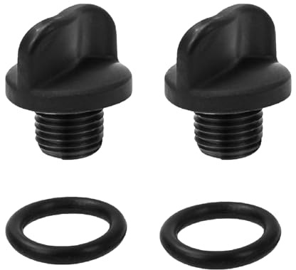 Skeadex R0446000 Ablassschraube für Poolpumpe mit Pool Dichtungen, Ablassstopfen Ablassschraube mit 4 O-Ring für Poolfilter Jandy Zodiac-Filterpumpen, Poolpumpe Zubehör Pool Stopfen (2pcs)