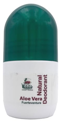 Vidaloe Canary island. 100% Natural Aloe Vera Deodorant. 50 ml