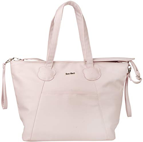 Tuc Tuc Brioche - Bolsa maternidad y cambiador de polipiel, color rosa