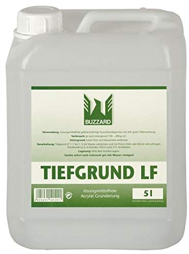 Tiefengrund/Einlassgrund Konzentrat 1:3 (5 ltr.) lösemittelfrei Acrylat für 130 m²