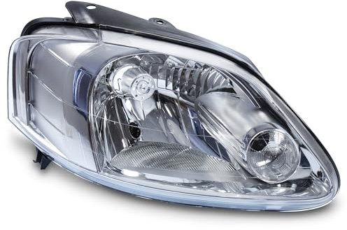 BESTPRICE 1x Hauptscheinwerfer vorne rechts H4 Frontscheinwerfer ohne Stellmotor, Kompatibel mit VW FOX Schrägheck (5Z1, 5Z3, 5Z4)