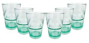 Bacardi Rum Glas Gläser Set - 6X Gläser Mojito Longdrinkglas Cuba Libre Cocktail Bar