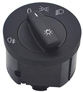ZEALfix Lichtschalter Nebelscheinwerfer Schalter Scheinwerfer 1K0941431B Für Golf 5 6 Jetta 5 6 Tiguan Caddy Passat B6 Cc