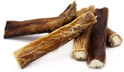 BREERs Getrocknete Ochsenziemer 12 cm für Hunde 250g eigene deutsche Herstellung | Hundeleckerli Kaustange Hundesnack für große, kleine Hunde & Welpen | Kauartikel reinigt und stärkt das Gebiss