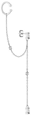 Tamaris Damen Ohrring in Silber aus Edelstahl TJ-0070-E-70