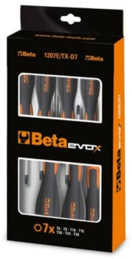 Beta 1207E/TX-D7 - Serie 7 giravite per viti con impronta Torx