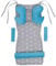Medi Partners Sitzauflage Kinderwagen Buggy Baby Sommer Kindersitz Einlage Universal - 5tgl Gurtpolster + Spielbogen Kinderwagenset Babyschale (Sterne mit Türkis Minky)