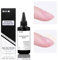 Beautilux 5 en 1 Gummy Base Pose Americaine, 100ml Clear Gummy Base Gel pour Americaine Capsules, Colle de Décorations, Renforcement, Nail Extensions