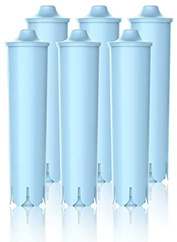 Waterdrop Ersatzwasserfilter für Jura® Blue, Jura® 71312 Blue, Kompatibel mit die GIGA®, ENA® Micro, IMPRESSA®-Serie, TÜV SÜD Zertifizierte (6 Stücke)