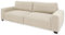 Stella Trading ELBA Big Sofa in Cord-Optik, Cream - Bequeme Wohnzimmer 3-Sitzer Couch - 274 x 93 х 113 cm (B/H/T)