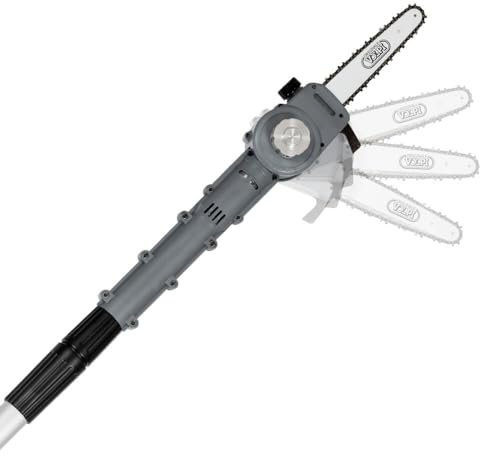 VOLPI Potatore Seghetto a Catena con 2 Batterie su Asta KVS8000P 1.6E+2 millimeters
