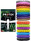 PR0TEX 17 Pack, Insect Repellent Bracelet, 10 Adjustable Woven Leather Bracelets, 7 Waterproof EVA Bands, DeetFree, Powerful Effective Protection, Mosquito Bug Repellent Bracelets for Adult & Kids