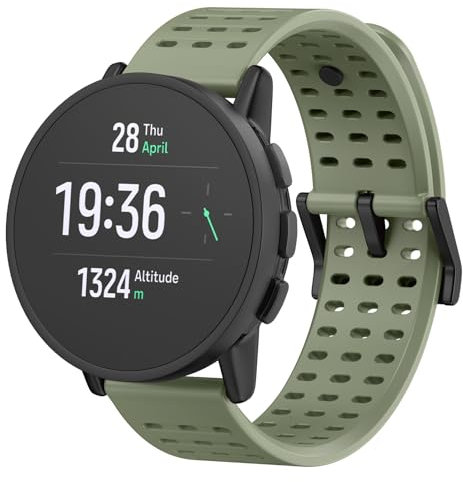 U-LIMVE Armband für Suunto 9 Peak Pro/9 Peak/5 Peak/Race/Vertical, 22mm Silikon-Ersatzband mit Schnellverschluss für Garmin Venu 3/Venu 2/Vivoactive 4/Forerunner 265/Forerunner 255