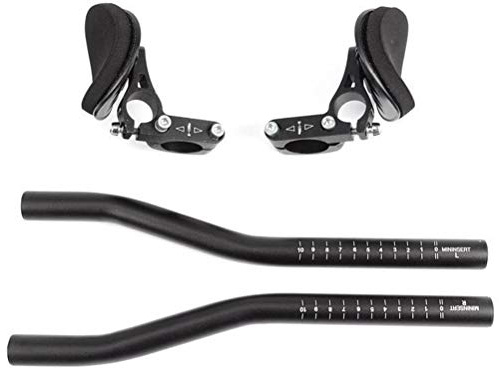 Ergonomiskt cykelstyre, justerbart, triathlonstyre för styre från 31,8, 26, 25,4 mm (typ 1)