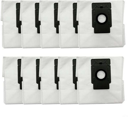 HpLive Staubsauger Beutel Staubsauger,Ersatz Ersatzteil Staubbeutel für 360 für Botslab S8 Plus Staubsauger Roboter Staubsaugerzubehör(10 PACK)