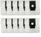 HpLive Staubsauger Beutel Staubsauger，Ersatz Ersatzteil Staubbeutel für 360 für Botslab S8 Plus Staubsauger Roboter Staubsaugerzubehör(10 PACK)