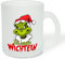 True Statements Geschenk für Glühwein-Fans: Glastasse „Ich hasse Wichteln“ mit Weihnachtsgrinch-Motiv - Geschenkidee zur Adventszeit | Weihnachtszeit - Glastasse Satiniert, ca. 300ml