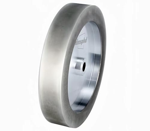 CBN-Schleifscheiben, 20,3 cm, Körnung 350, 1,6 cm Bohrung, 3,8 cm breit, geeignet zum Schärfen von Drechsel- und HSS-Werkzeugen (Körnung 350)