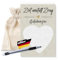 Creatastic® Gutschein selbst gestalten [Gutscheinkarte Puzzle mit Säckchen und Stift] 24-teilig | Geburtstagskarte | personalisierte Geschenke Idee | Geburtstagsgeschenk | Gutschein Geburtstag