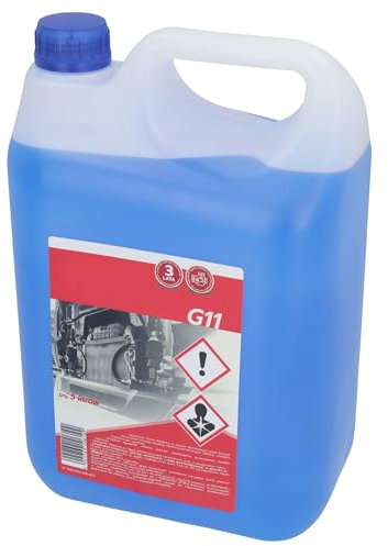 SAMETRUCK G12 / G11 Kühlerfrostschutz -80°C 5L Kühlflüssigkeit Konzentrat Antifreeze LKW PKW (G11 (Blau), 5L)