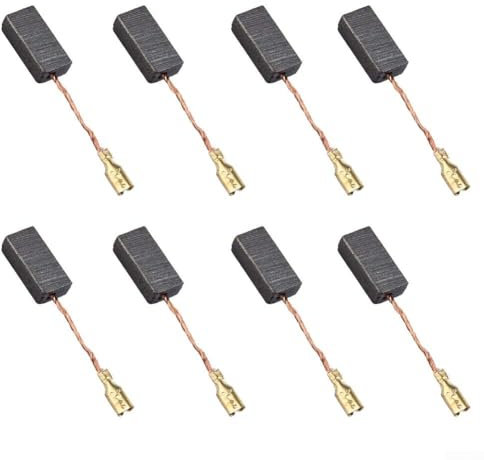 ZWEquipint Carbon Brush Replacement Angle Grinder Pack Of 8,Motor Components With Wire Leads And Springs,Motor Repair Parts Power Tool Components
