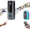 Guardianbell Pro – Smart Wifi Doorbell & Security Cam in One, Wireless Video Doorbell, Motion Alerts, Auto Snapshots and Local Recordings, View Real-Time Images Anytime, Anywhere (Style B)