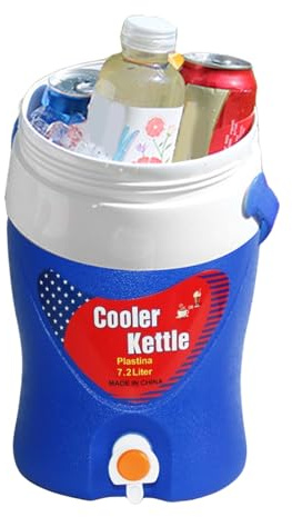 Dispensatore di Acqua Isolata - Contenitore per Bevande Calde, Bevanda Termica a Doppio Strato, Rubinetto di Perdita, Server di Bevande Portatili, Refrigeratore di Grande Capacità | Bere la con