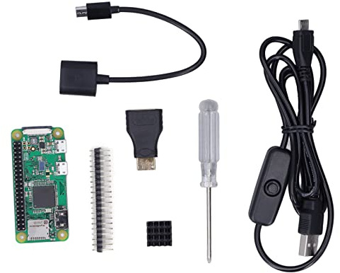 Zero WH Motherboard WIFI Bluetooth Development Board 40PIN Pre Soldered GPIO Header with Accessories for DIY Electronics Projects
