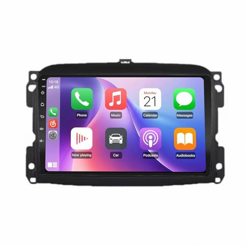 2 Din Android Radio Bluetooth per Fiat 500L Egea Doblo 2012-2017 Android 15 9 Inches Auto Display Fm Am Bluetooth Usb Per, 4 Core 2G+32G