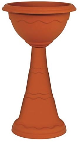 Hobby & Style Volcan Vase Calice, Terre Cuite, 40 x 40 x 80 cm