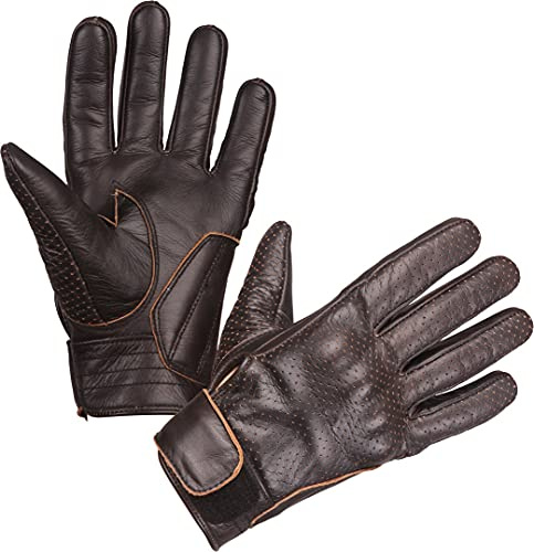 Modeka Hot Classic perforierte Motorrad Handschuhe