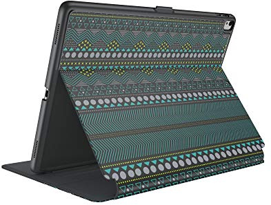 Speck Products Stylefolio - Funda para iPad de 9,7 Pulgadas (2017/2018), iPad Pro de 9,7 Pulgadas, iPad Air 2/Air, Color Verde y Pizarra
